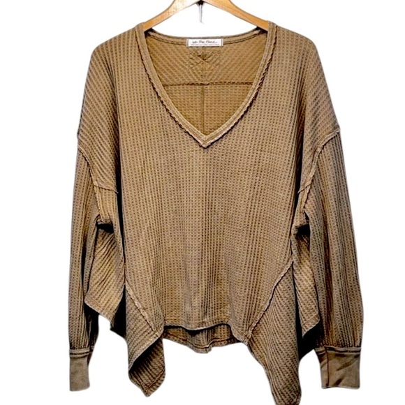 Free People We the Free Coraline Boho Casual Thermal Size Small NWOT - Picture 13 of 14